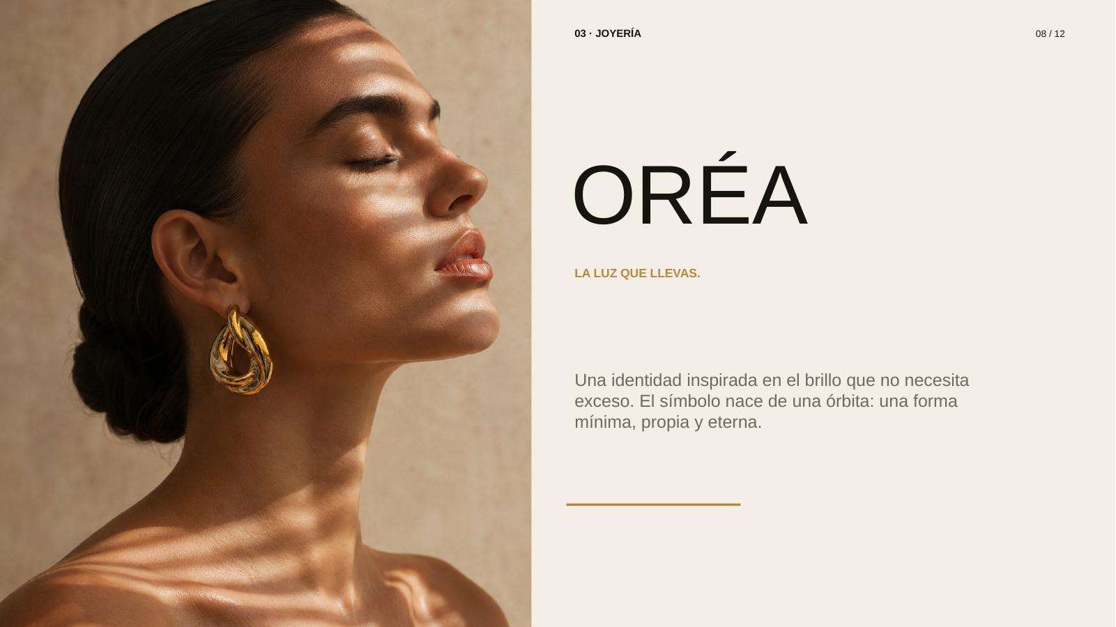 Proyecto de identidad ORÉA